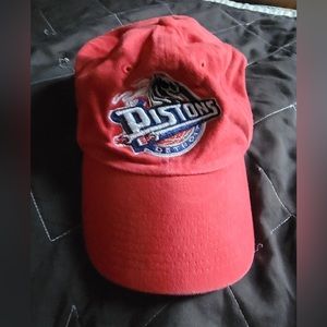 Pistons NBA baseball hat